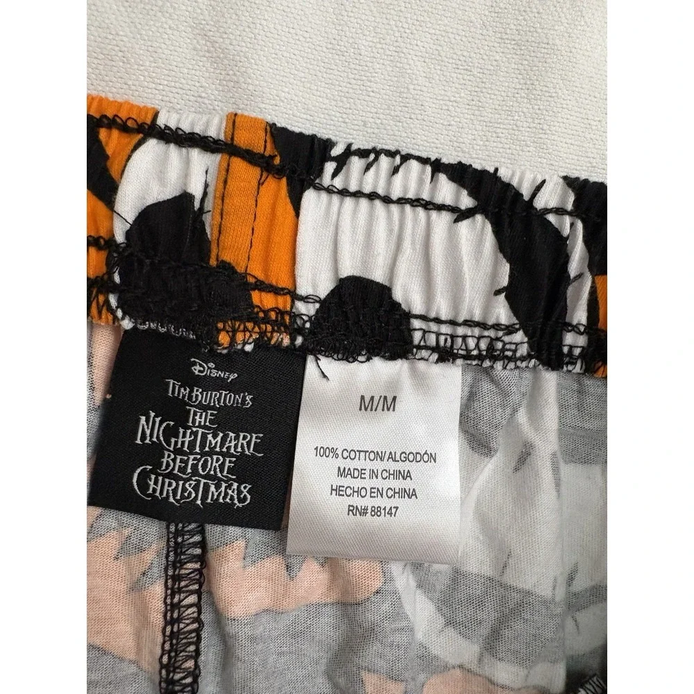NEW Nightmare Before Christmas Pants Fleece Lounge Pajama Pants Mens Size Medium